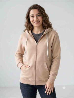 Kapşonlu Kadın Sweatshirt