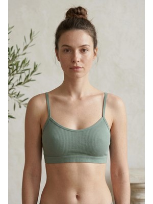Underwear Bodyway 3'lü Paket Pamuklu Fitilli Çıkarılabilir Pedli Ince Ip Askılı Bralet Büstiyer Sütyen