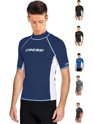 Cressi Rash Guard Man T-Shirt Blue M - No:3