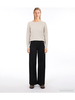 Yargıcı Geniş Düşük Bel Pantolon