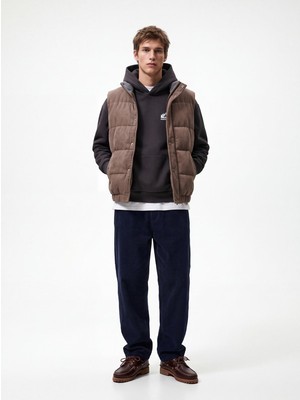 LTB Baggy Kadife Fitilli Lacivert Pantolon