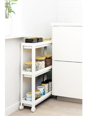 Eco Lounge Beyaz Çok Amaçlı Katlı Raf Ünitesi BX40
