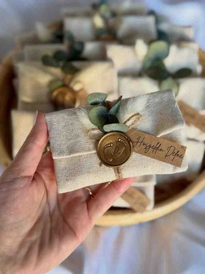 Missus Hediyelik Sabun Kesesi 50 Adet Nişan Nikah Kına Bebek