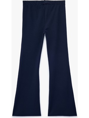 Koton Beli Lastikli Slim Fit Ispanyol Paça Tayt