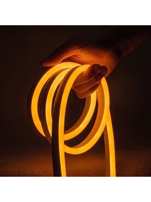 Ema Dükkan 12 Volt Neon LED Işık Trafosuz | Neon Şerit LED Trafosuz Esnek Silikonlu Aydınlatma