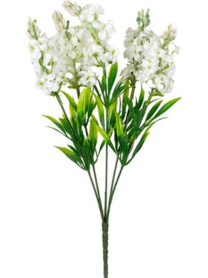 Herdekora Yapay Sümbül Demeti Beyaz 35 Cm.