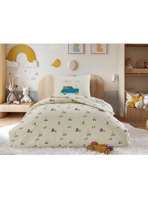Doqu Home Joyful Ranforce Nevresim Takımı Faster Tek Kişilik