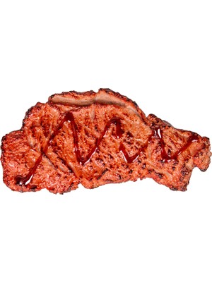 Herdekora Yapay Tereyağlı Biftek Dilimi Koyu Kahverengi 14X1 Cm.