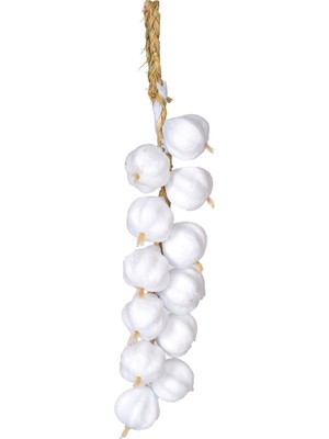 Herdekora Yapay Sarımsak Bağı Beyaz 9X43 Cm.