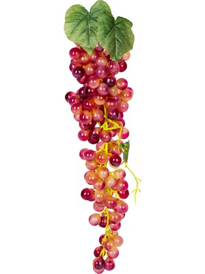 Herdekora Yapay Üzüm Salkımı Mor 12X45 Cm.