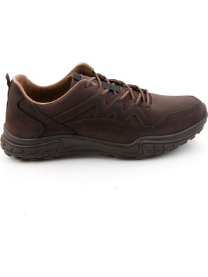 Bambi Kahve Nubuk Hakiki Deri Erkek Sneaker E01018272001