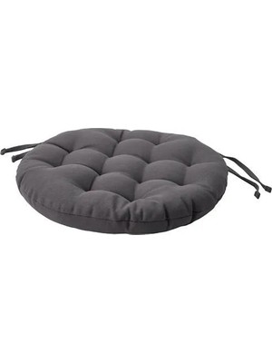 IKEA Vıppärt Sandalye Minderi , Koyu Gri, 38 cm