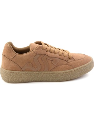 Bambi Taba Süet  Kadın Sneaker K01791073872