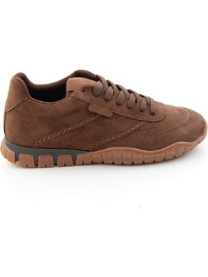 Bambi Kahve Süet  Kadın Sneaker K01234050572