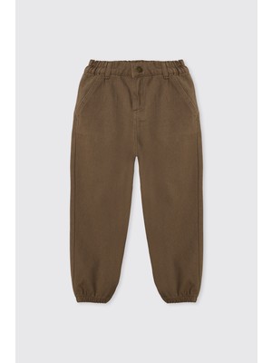 Panço Erkek Çocuk Bej Jogger Pantolon