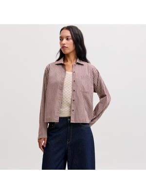 Jack & Jones Kadin Comfort Fit Uzun Kollu Gömlek - Asta