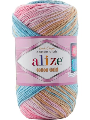 Alize Cotton Gold Batik El Örgü Ipi 5 Adet (2905)