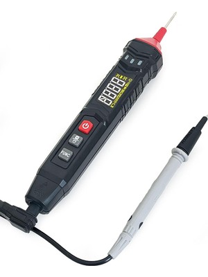 HT121 Kalem Tip Akıllı Multimetre Işıklı ve Sesli Alarm Fenerli