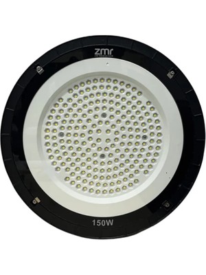 ZMR 150W Led'li Yüksek Tavan Armatürü 6500K Beyaz 12750 Lümen IP66 Siyah Kasa Endüstriyel LED Armatür