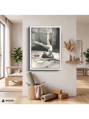 Holda Props Beyaz Renk Çerçeveli Mdf Tablo Marilyn Monroe Spor Figür Tablosu Duvar Dekorasyonu