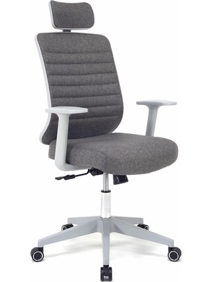Ayrex Büro Ofis Sistemleri // Comfort Plus Mood Gray Yönetici Koltuğu Ofis Çalışma Koltuğu