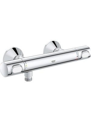 Precision Flow Termostatik Duş Bataryası, Su Tasarruflu, Krom, 34840000