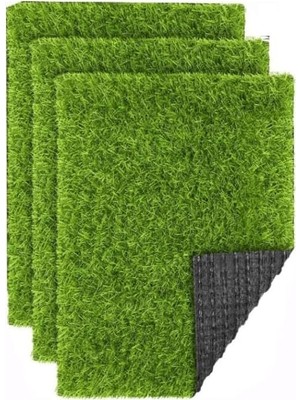 Ayrex Yapay Çim A3 30X40 cm 3 Adet A3 Boyutunda Maket Çim Dekorati Yapay Çim Halı Teraryum Suni