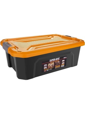 Ayrex ASR-4044 Superbag Saklama Kutusu Renkli Kapak 30 Lt