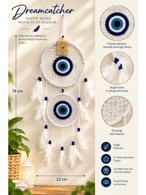 Kapadokya Hediyelik Düş Kapanı Dreamcatcher Rüyakapanı Dekoratif Hediyelik