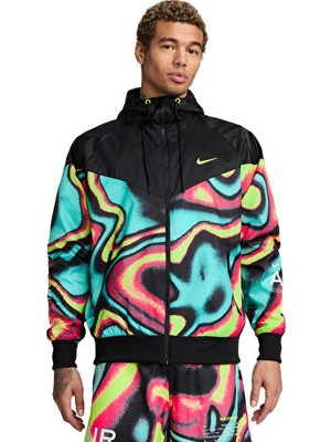 Nike Nıke M Nsw Wvn Lnd Wr Jkt Max Vol Erkek Günlük Ceket HF4446-674 Çok Renkli