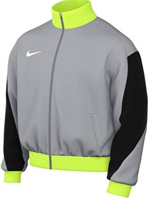 Nike Nıke Drı Fıt Strıke 24 Track Jacket K Erkek Futbol Antrenman Ceketi FD7579-013 Gri