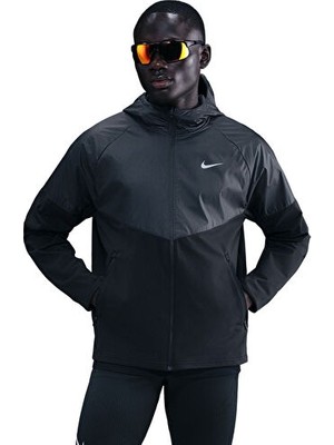 Nike Nıke M Nk Rpl Wntrzd Mıler Jkt Erkek Koşu Ceketi HV2669-010 Siyah