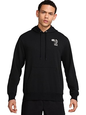 Nike Nıke Club Erkek Günlük Sweatshirt HQ8594-010 Çok Renkli