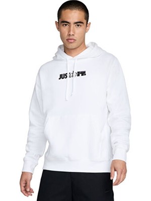 Nike Nıke U Nsw Club Hdy Po Bb Gn Erkek Günlük Sweatshirts HJ0606-100 Çok Renkli