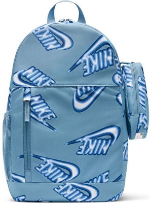 Nike Nıke Y Nk Elmtl Bpk SHOEBOXSU26AOP Sırt Çantası-En: 30 Cm, Boy: 46 Cm, Derinlik: 13 cm IH7852-486 Mavi