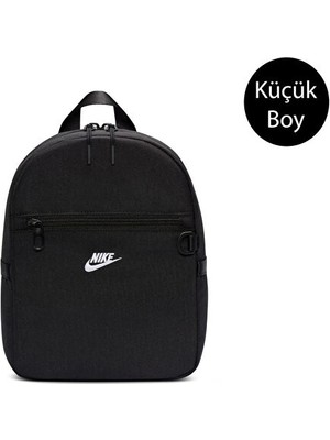 Nike Nıke Nk Herıtage Mını Backpack Sırt Çantası-En: 18 Cm, Boy: 25 Cm, Derinlik: 10 cm IB4348-010 Siyah