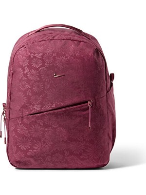 Nike Nıke Nk Aura Bkpk - Floral Emboss Sırt Çantası-En: 30 Cm, Boy: 43 Cm, Derinlik: 15 cm IQ1267-654 Pembe