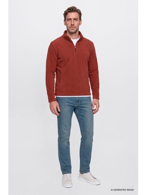Altınyıldız Classics Pamuklu Tapered Fit 5 Cepli Esnek Jean Kot Denim Pantolon