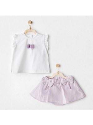 Andywawa AC25575 Magical Butterlfy 2'li Bebe Takım Lila