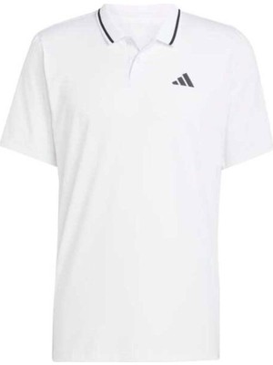 Adidas Club Pıque Polo Erkek Beyaz Polo Tişört Giyim JD8644