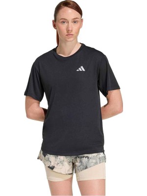 Adidas Run Ess Tee W Kadın Düz Tişört JZ7808