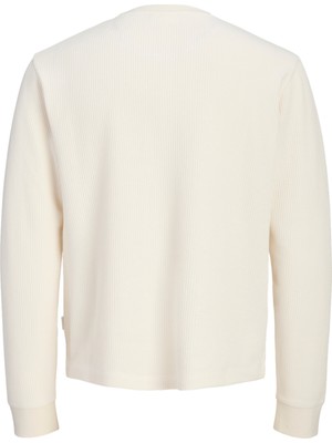 Jack & Jones Erkek Regular Fit Henly Yaka Uzun Kollu Tisört - Chamberi