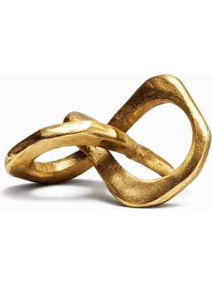Vivense Altın Avangard Metal Dekoratif Obje