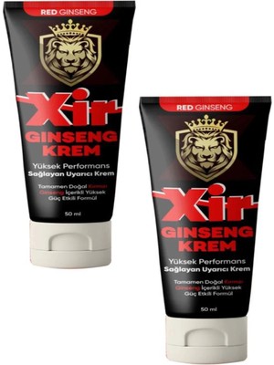 Bezos Xir Ginseng Erkekler Bakım Masaj Krem 50 ml x 2 Adet