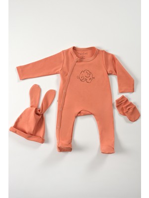 Yavruağzı Tiny Lamb Mini Hastane Çıkış Seti 3 Parça Kız Çocuklar İçin Şık ve Rahat
