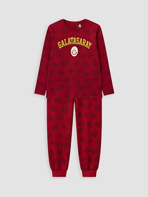Lcw Lc Waikiki Erkek Çocuk Pijama Takımı Uzun Kollu Baskılı