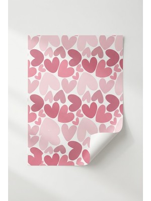 Creapack Kalpli Tasarım Hediye Paketleme Kağıdı, 10 Adet, 35X50 Cm, Kuşe Ambalaj Kağıdı, Hediye Kağıdı