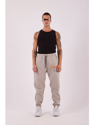 Super Blue Mexico Erkek Bej Calıfornıa Jogger Pantolon