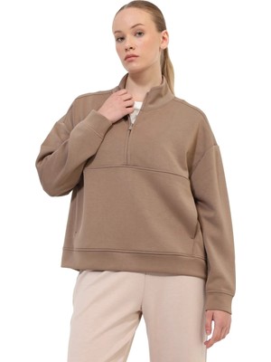 Lumberjack Sweatshirt Kadın Kahverengi Wl 17YAVES