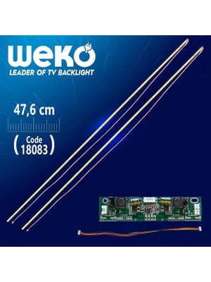 43'' Inch 51 Ledli 47 cm Universal Tv E-Led Takımı